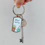 Personalised Garden Shed Keyring | Gardening Keychain, thumbnail 3 of 6