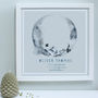 Personalised Dreamy New Baby Framed Print, thumbnail 5 of 11