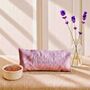 Namaste Embroidered Lavender Eye Pillow, thumbnail 3 of 6