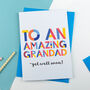 Amazing Grandad Personalised Card, thumbnail 2 of 2