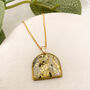 Abstract Animal Arch Shaped Pendant Necklace, thumbnail 3 of 12