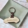 Personalised Car Wooden Keyring, thumbnail 1 of 5