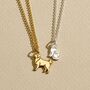 Personalised Pet Dog Dinky Charm Necklace, thumbnail 4 of 9