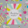 Birthday Wishes Foiled Greetings Card, thumbnail 1 of 1