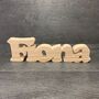 Wooden Name Or Words Handcut Personalised, thumbnail 3 of 4