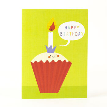 Mini Cupcake Birthday Card, 2 of 5