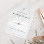 Bridesmaid Proposal Gift Will You Be My Bridesmaid Card Bracelet Gift, thumbnail 3 of 12