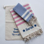 Personalised Cotton Towel Set, Anniversary Gift, thumbnail 1 of 12