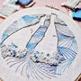 Bath Themed Modern Embroidery Kit, thumbnail 4 of 7