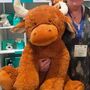 Extra Extra Large Highland Coo Cow Brown Premium Plush Soft Toy 60cm Black Friday Deal, thumbnail 1 of 3