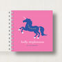 Personalised Kid's Unicorn Small Notebook, thumbnail 8 of 9