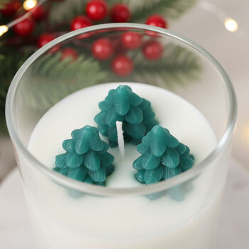 Unscented Christmas Tree Candle Traditional Christmas, 6 of 6