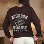 Bourbon Biscuit Fan Club Slogan Sweatshirt, thumbnail 1 of 5