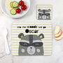 Personalised Kid's Racoon Placemat Set, thumbnail 1 of 3