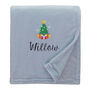 Personalised Christmas Tree Christmas Snuggle Blanket, thumbnail 10 of 12