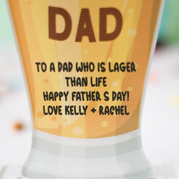 Personalised Card For Dad, World's Best Dad, 5 of 7