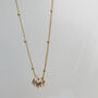 14k Gold Filled Milestone 30 40 50 60 70 80 90 Birthday Necklace, thumbnail 8 of 9