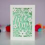 Have A Nice Day Papercut Card, thumbnail 5 of 10