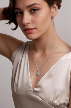 Opal Sun Sterling Silver Locket, 2 of 10