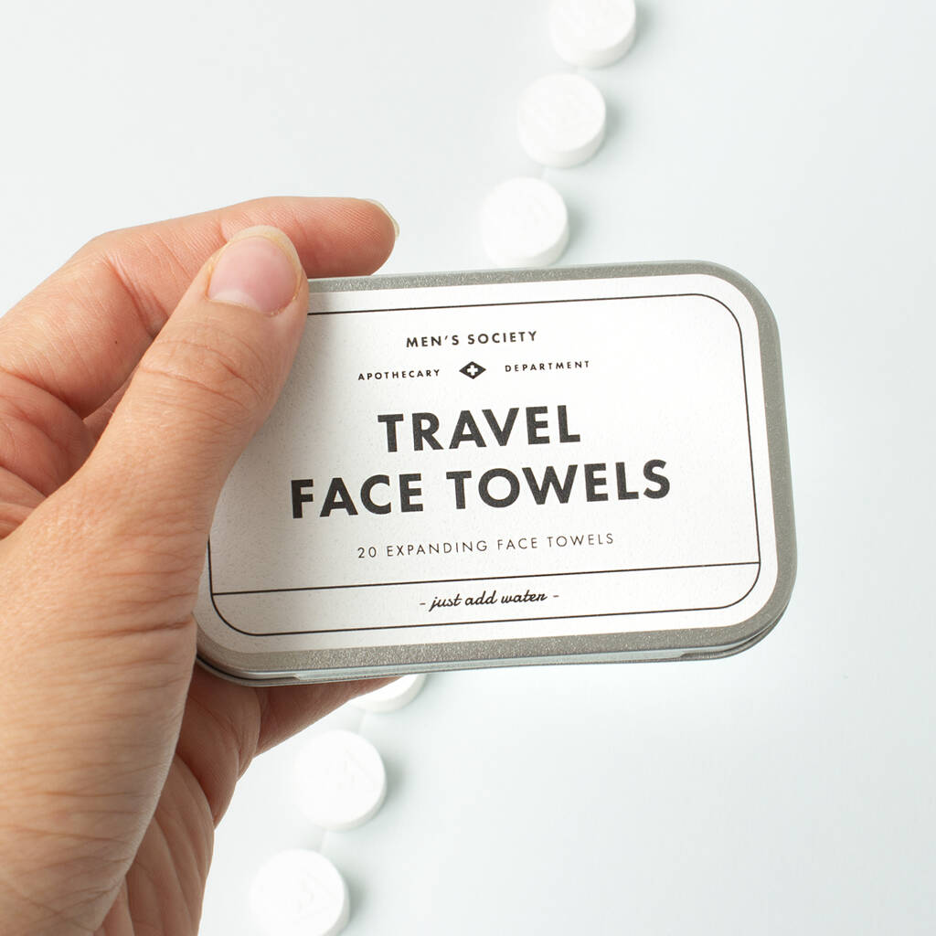 travel face cloths