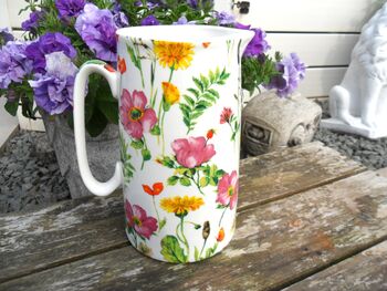 Large China Jug In Meadow Flowers Design, 4 of 8
