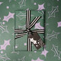 Luxury Green Holly, Christmas Wrapping Paper, thumbnail 4 of 4