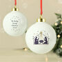 Personalised Nativity Bauble, thumbnail 1 of 4