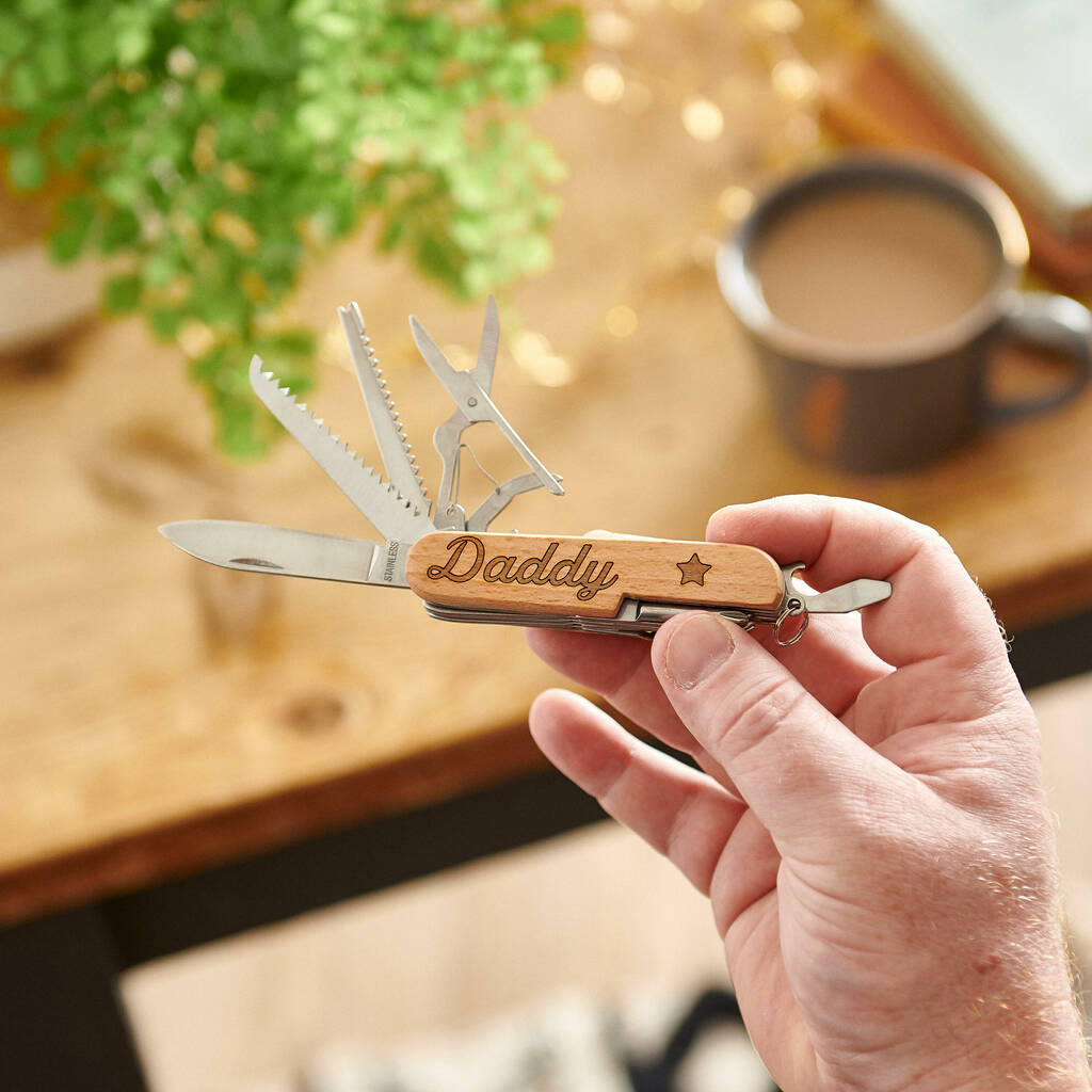 Personalised Multi Tool For Dad, 1 of 8