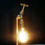 Copper Pipe Tap Lamp, thumbnail 2 of 4