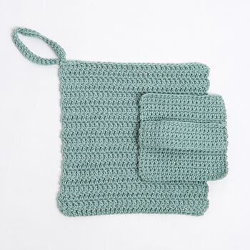 Face Cloth And Scrub Pad Crochet Kit, 7 of 11