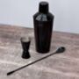 Black Cocktail Shaker Set, thumbnail 1 of 4