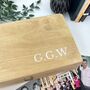 Personalised Initials Wooden Keepsake Box, thumbnail 4 of 12