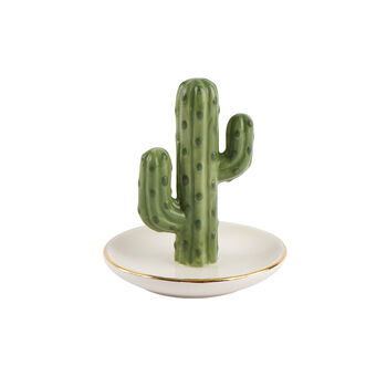 The Potting Shed Cactus Ring Holder Trinket Dish In Gift Box | Home Decor | Jewellery Holder, 3 of 7