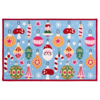 Floormatters Printed Multi Bright Chrismas 2pcs 40x60 And 50x150, 2 of 3