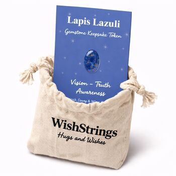 Lapis Lazuli Keepsake Token Truth Gift, 2 of 3