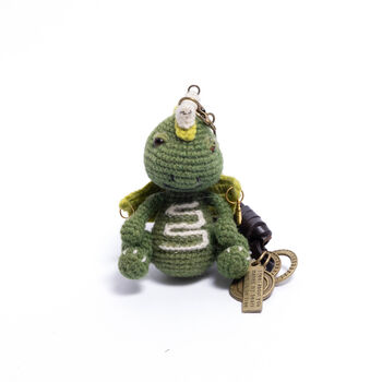 Shetland Wool Circus Amigurumi Bag Charm Collection, 6 of 6