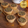 Handmade Biscuiteers Chocolate Orange Mince Pies, thumbnail 1 of 5