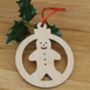 Wooden Christmas Bauble Decorations Can Be Personalised, thumbnail 6 of 7