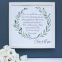Personalised Wedding Vows Framed Print, thumbnail 4 of 7