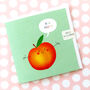 Big Hugs Peach Card, thumbnail 3 of 4