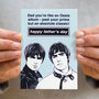 Funny Oasis Father's Day Card, thumbnail 1 of 4