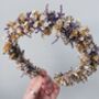 Wedding Dried Flower Crown Headband, thumbnail 4 of 10