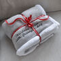 Personalised Sherpa Blanket With Message, thumbnail 11 of 12