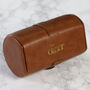 Luxury Personalised Tan Double Watch Box, thumbnail 4 of 10