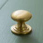 Solid Brass Victorian Kitchen Cabinet Knobs, thumbnail 2 of 3
