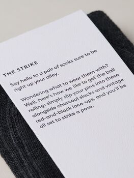 The Strike – Luxury Socks For Bowling Fans, 4 of 8