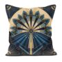 Deco Elegance In Blue Art Deco Cushions Design One, thumbnail 3 of 8