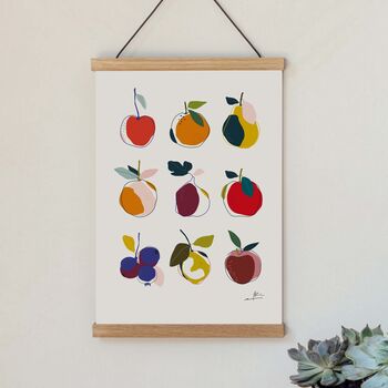 Botanical Fruit Collection Print, 2 of 2