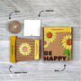 Be Happy Sunflower Grow Pot Kit, thumbnail 2 of 9