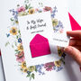 Personalised Floral Wife/Husband Birthday Card, thumbnail 1 of 9